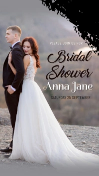Anniversary,wedding,event,bridal shower Instagram Story template