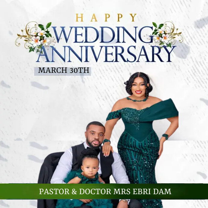 Anniversary (2) Wpis na Instagrama template