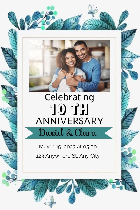 Anniversary celebration Template | PosterMyWall