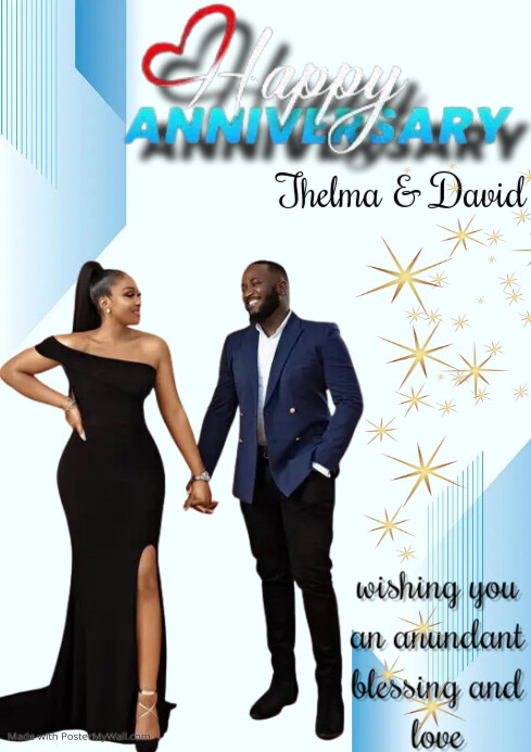 Anniversary Template | PosterMyWall