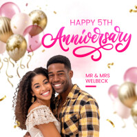 anniversary Pos Instagram template