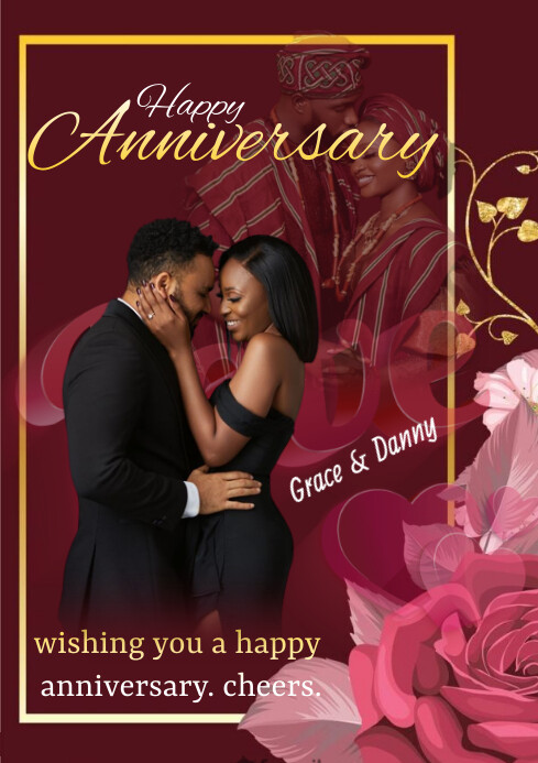 Anniversary Template PosterMyWall