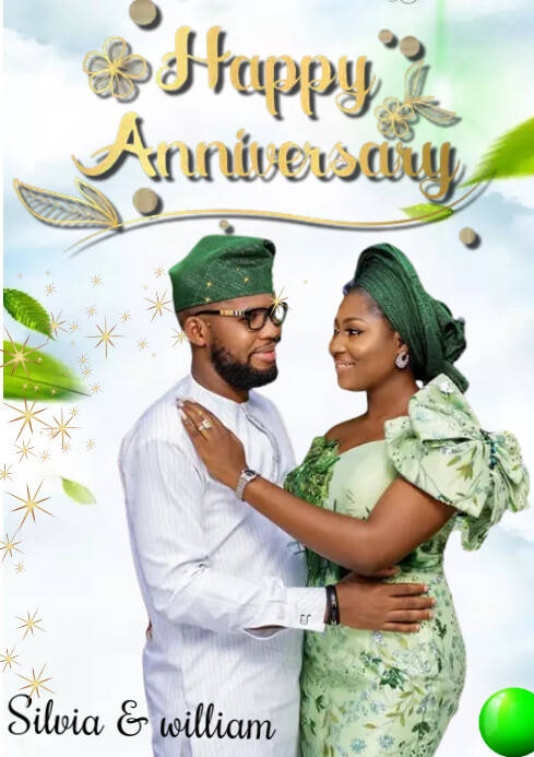 Anniversary Template PosterMyWall