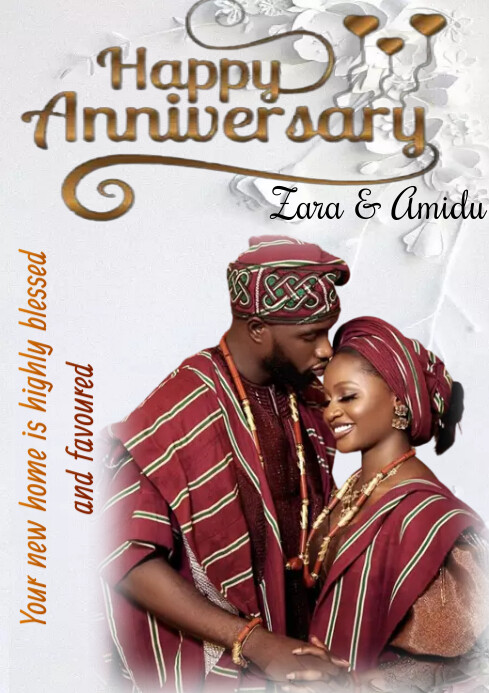 Anniversary Template | PosterMyWall