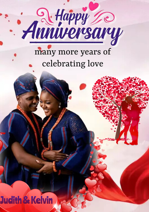 Anniversary Template PosterMyWall