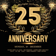 Anniversary Publicação no Instagram template