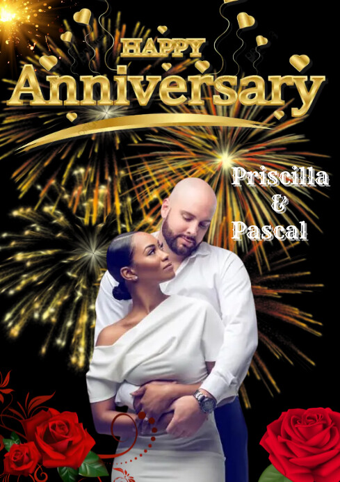 Anniversary Template PosterMyWall