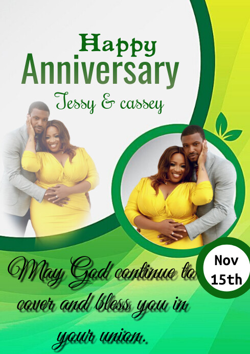 Anniversary Template | PosterMyWall