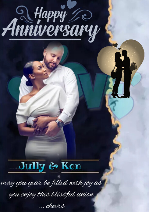 Anniversary Template PosterMyWall