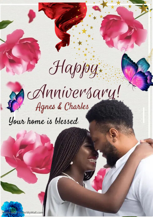 Anniversary Template PosterMyWall