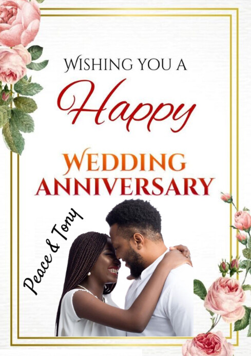Anniversary Template PosterMyWall