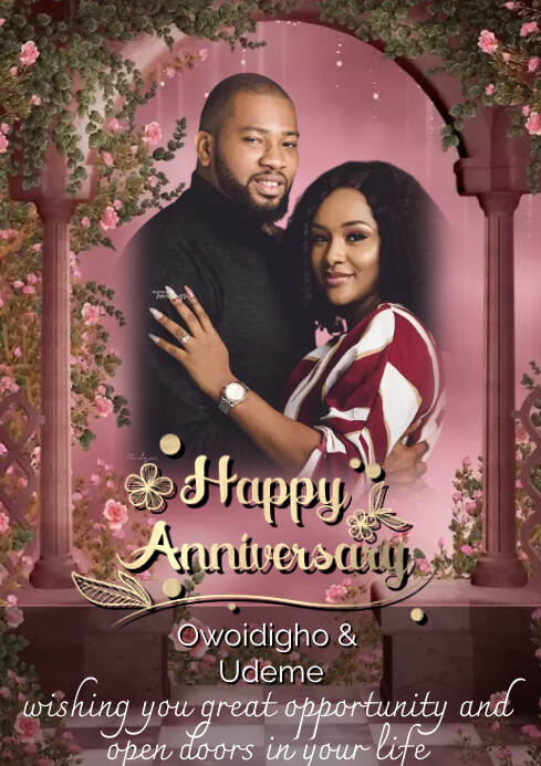 Anniversary Template PosterMyWall