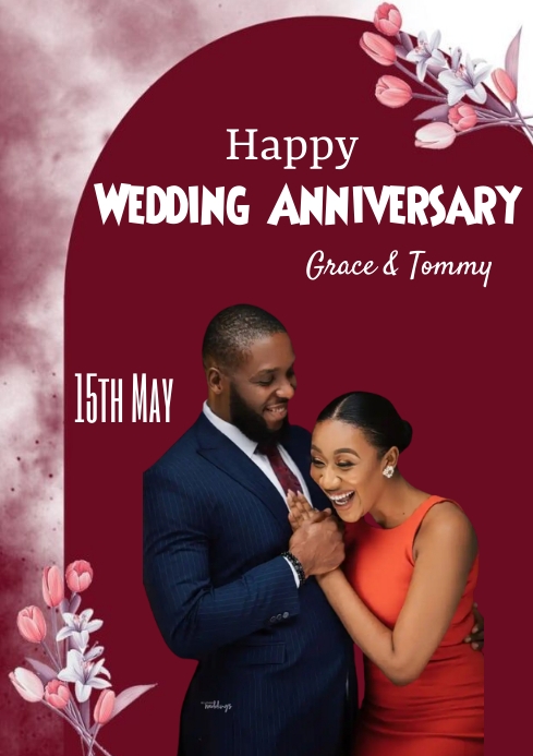 Anniversary Template PosterMyWall