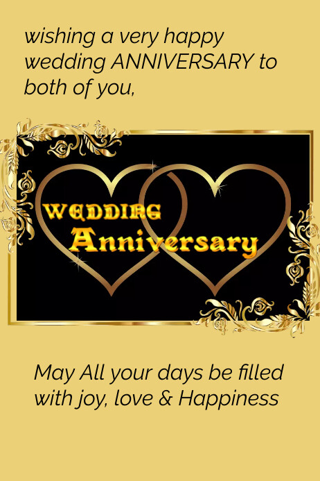 Anniversary Template PosterMyWall