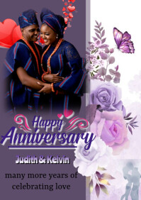 Anniversary Template PosterMyWall