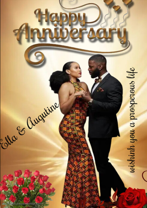 Anniversary Template PosterMyWall
