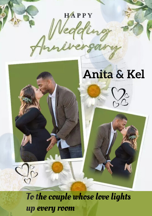 Anniversary Template PosterMyWall