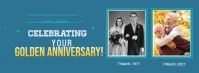 Anniversary facebook cover template