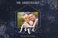 ANNIVERSARY flyer Poster template