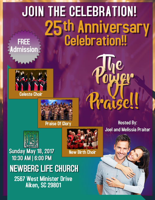 Anniversary Flyer Template PosterMyWall
