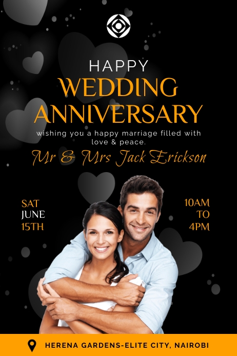 Anniversary Flyers Template PosterMyWall