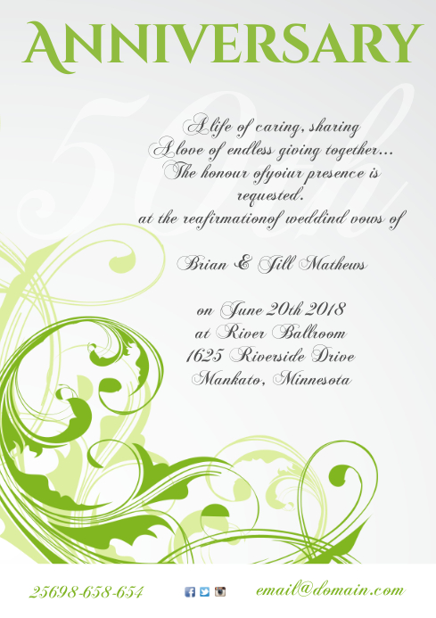 Anniversary Invitation Template Free Printable Printable Templates anniversary-invitation-template-free-printable-printable-templates
