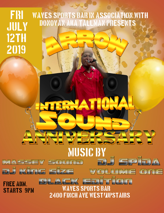 Jubilaum Flyer Flyer Vorlage Postermywall