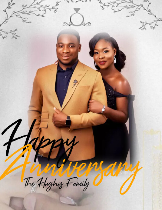 Anniversary poster Template | PosterMyWall
