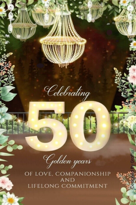 anniversary poster Template | PosterMyWall
