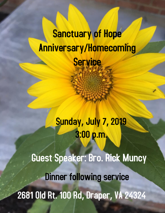 Anniversary Service Template | PosterMyWall