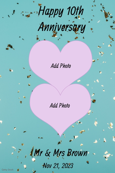 Copy of Anniversary Template | PosterMyWall