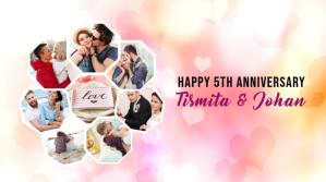 Anniversary twitter post Twitter-opslag template