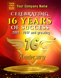 customize 940 anniversary poster templates postermywall happy birthday tarpaulin background