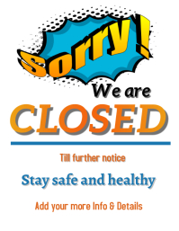 Announcement, Corona, announcement 传单(美国信函) template