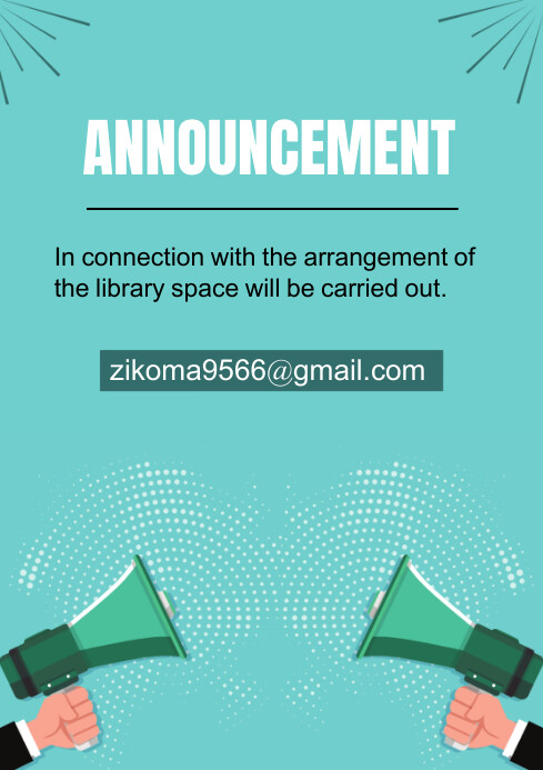 Announcement Template | PosterMyWall
