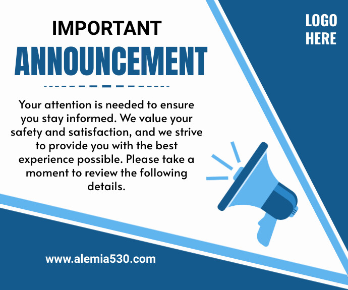 Announcement Template | PosterMyWall