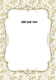 Announcement A4 template