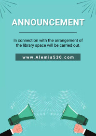 Notice Maker Modern Announcement Template | PosterMyWall