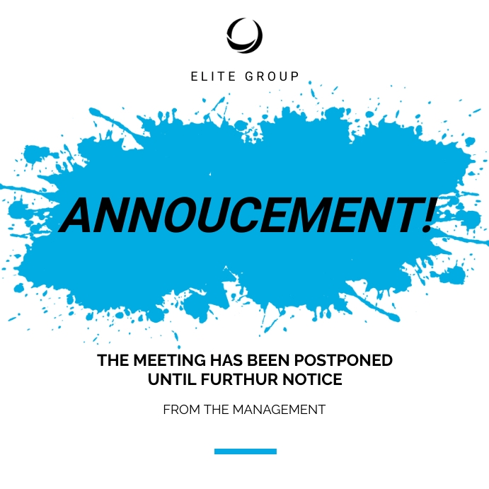 Announcement flyer Template | PosterMyWall