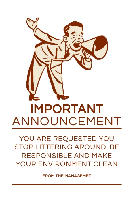 Announcement flyers Template | PosterMyWall