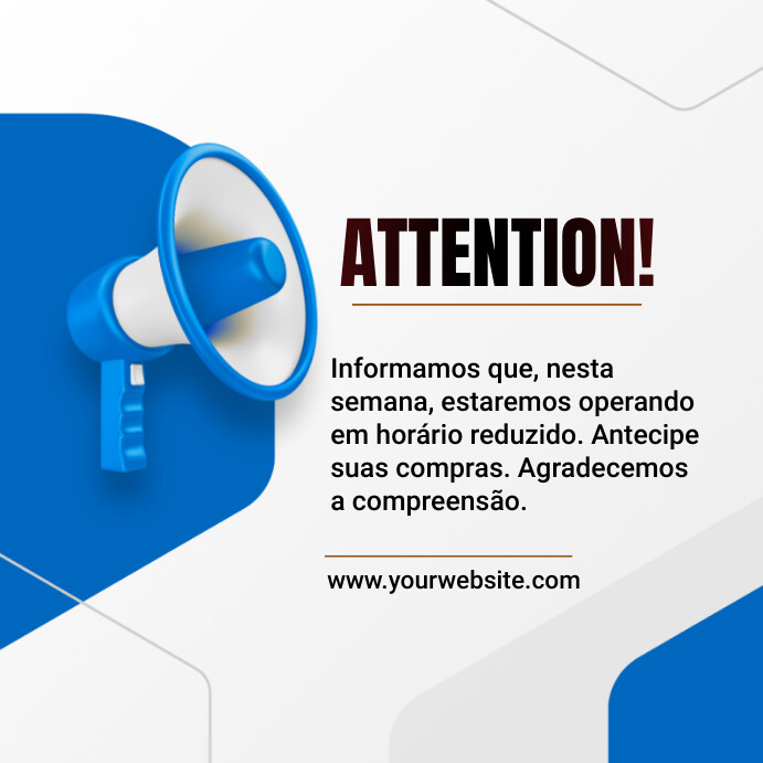 Plantilla de announcement post | PosterMyWall