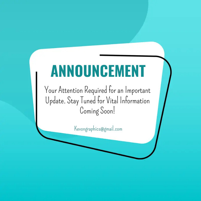 Announcement Template PosterMyWall Announcement Template PosterMyWall