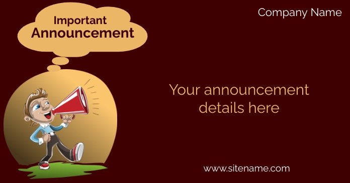 Announcement Template PosterMyWall Announcement Template PosterMyWall