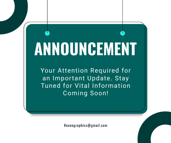 Announcement Template PosterMyWall Announcement Template PosterMyWall