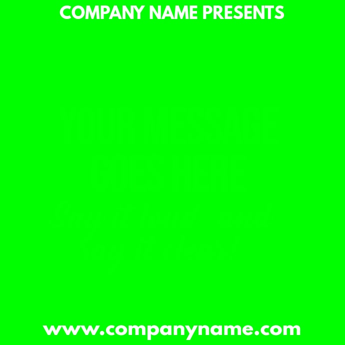 Announcement Video Template PosterMyWall