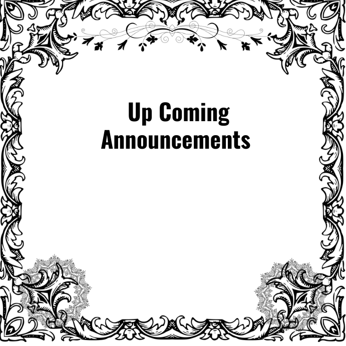 Announcements Template | PosterMyWall