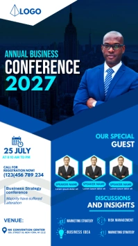 annual business conference Instagram Story template