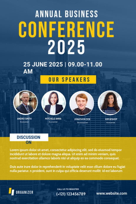 Poster Session Template