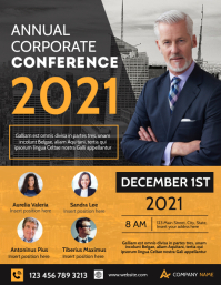 corporate conference advertisement Template | PosterMyWall