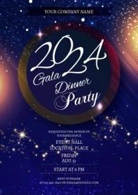 Annual Gala Dinner Invitation Template A4